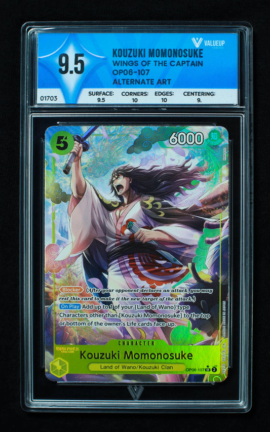 01703 KOUZUKI MOMONOSUKE Grading Card