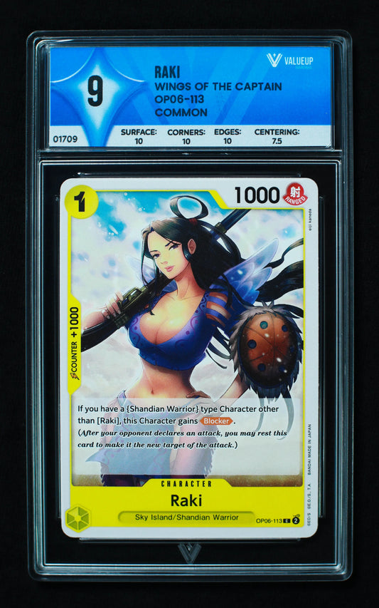 01709 RAKI Grading Card