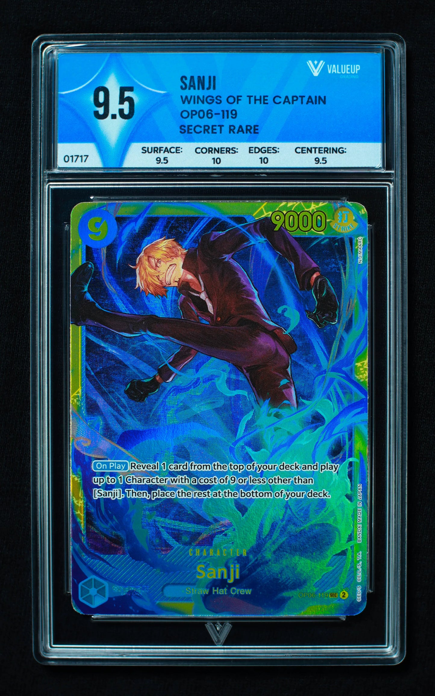 01717 SANJI Grading Card