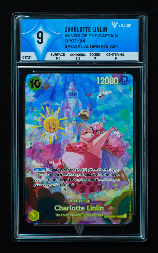 01721 CHARLOTTE LINLIN Grading Card