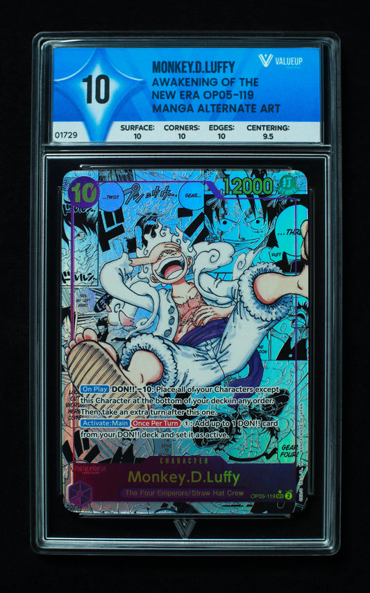 01729 MONKEY.D.LUFFY Grading Card