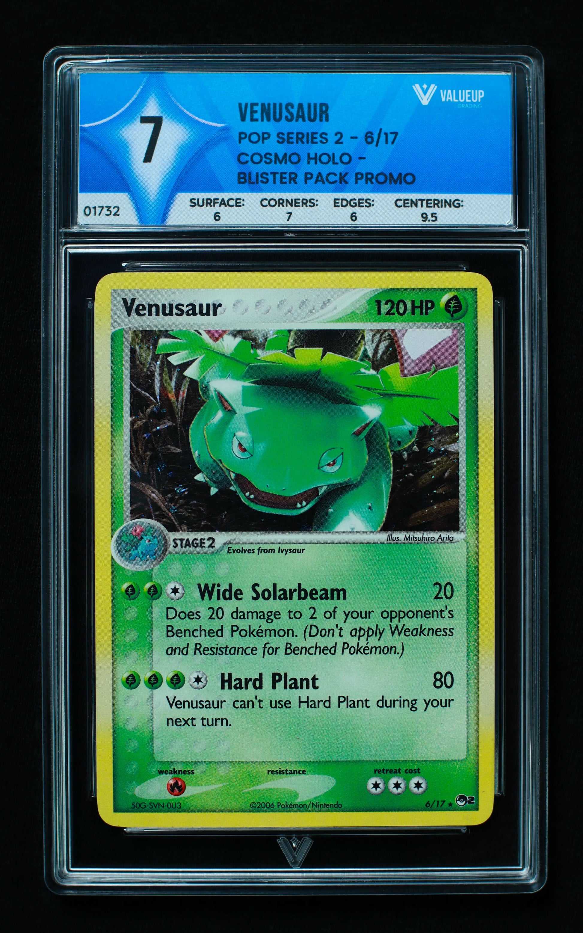 01732 VENUSAUR Grading Card