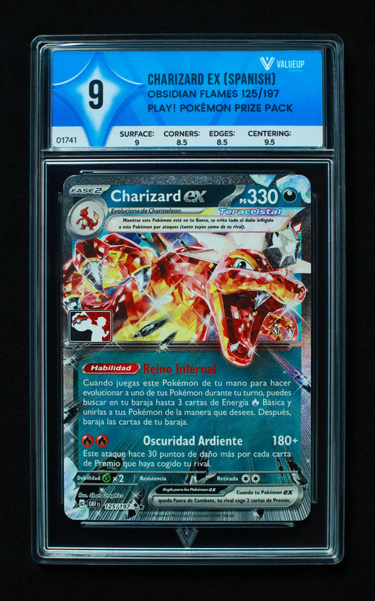 01741 CHARIZARD EX (SPANISH) Grading Card