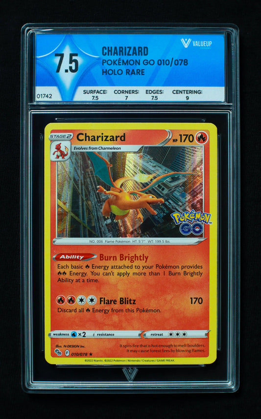 01742 CHARIZARD Grading Card