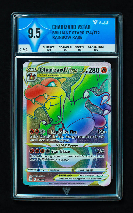 01743 CHARIZARD VSTAR Grading Card