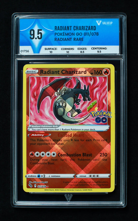 01756 RADIANT CHARIZARD Grading Card