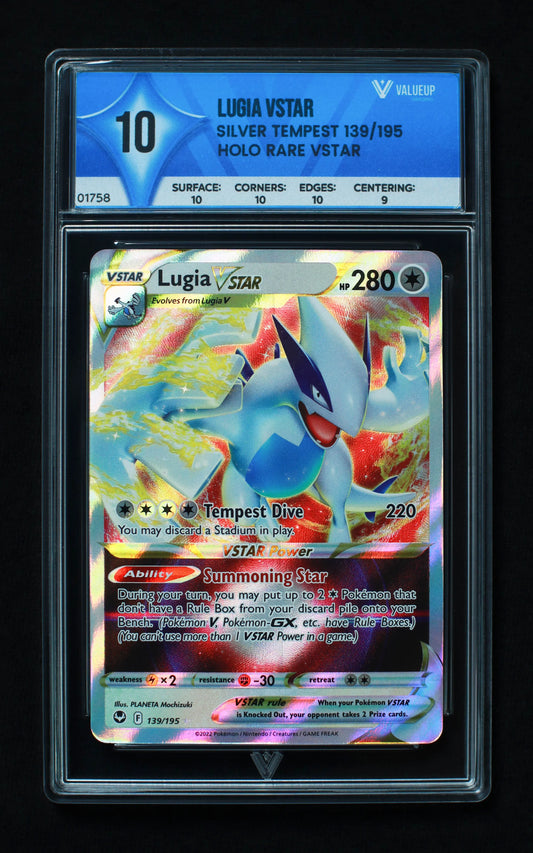 01758 LUGIA VSTAR Grading Card