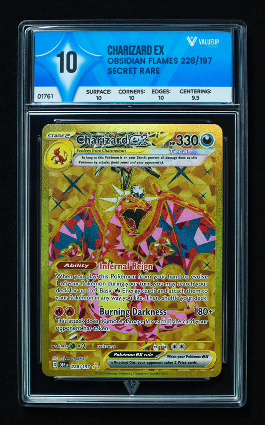 01761 CHARIZARD EX Grading Card