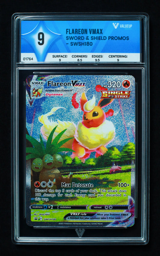 01764 FLAREON VMAX Grading Card