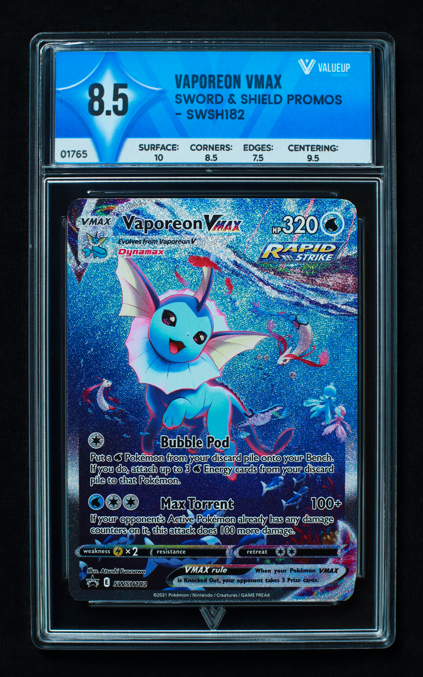 01765 VAPOREON VMAX