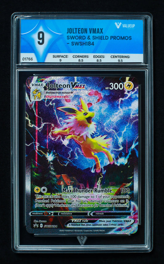 01766 JOLTEON VMAX Grading Card