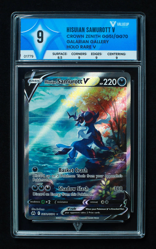 01779 HISUIAN SAMUROTT V Grading Card