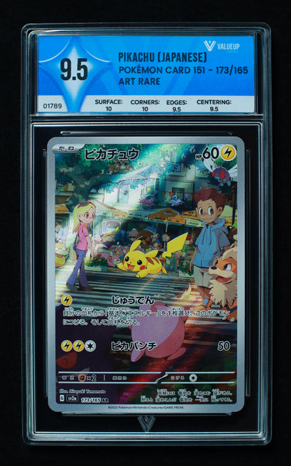 01789 PIKACHU (JAPANESE) Grading Card