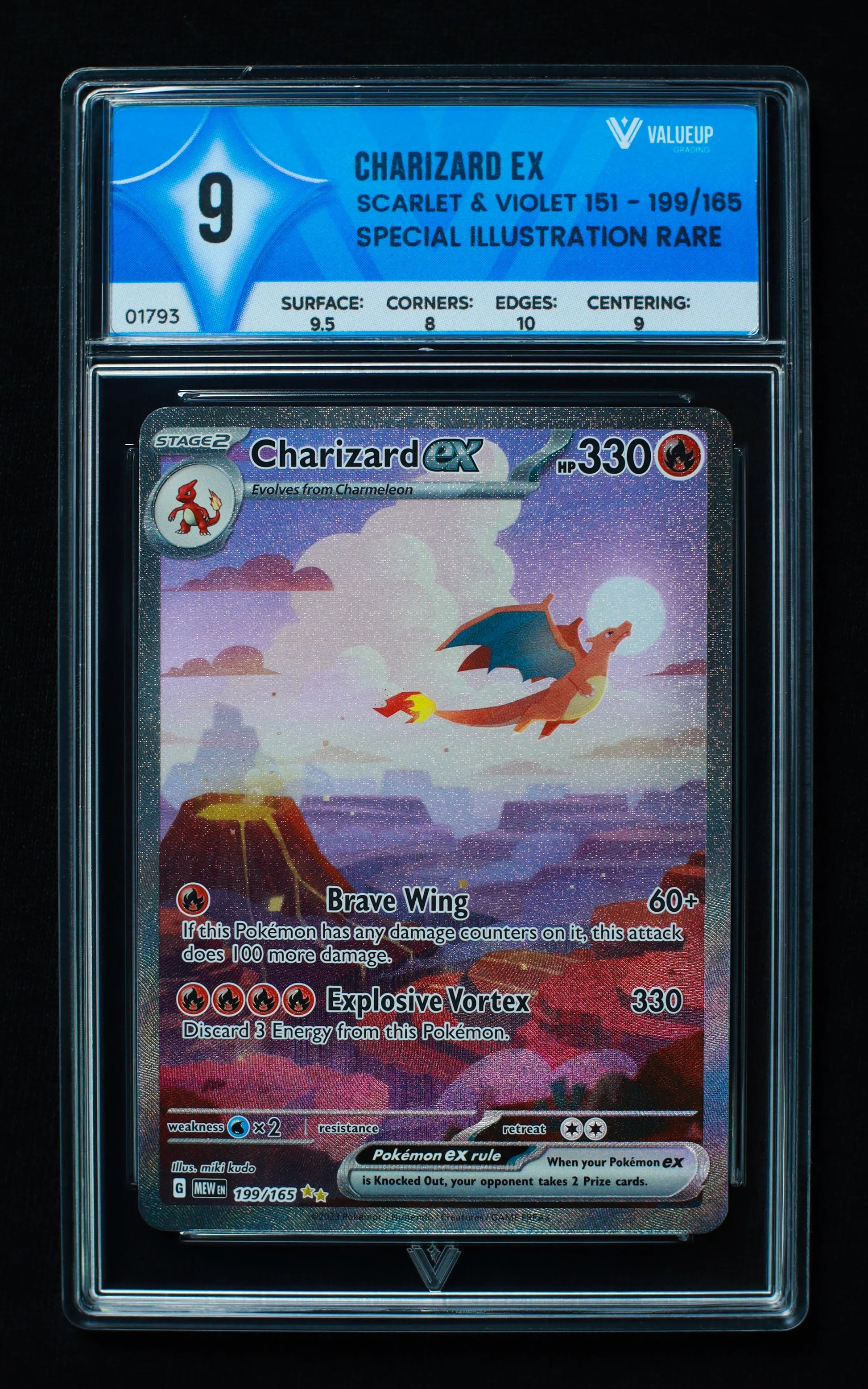 01793 CHARIZARD EX Grading Card