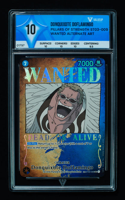 01797 DONQUIXOTE DOFLAMINGO Grading Card