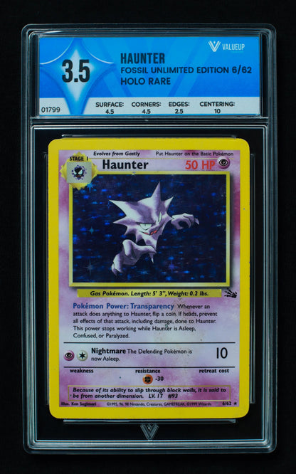 01799 HAUNTER Grading Card
