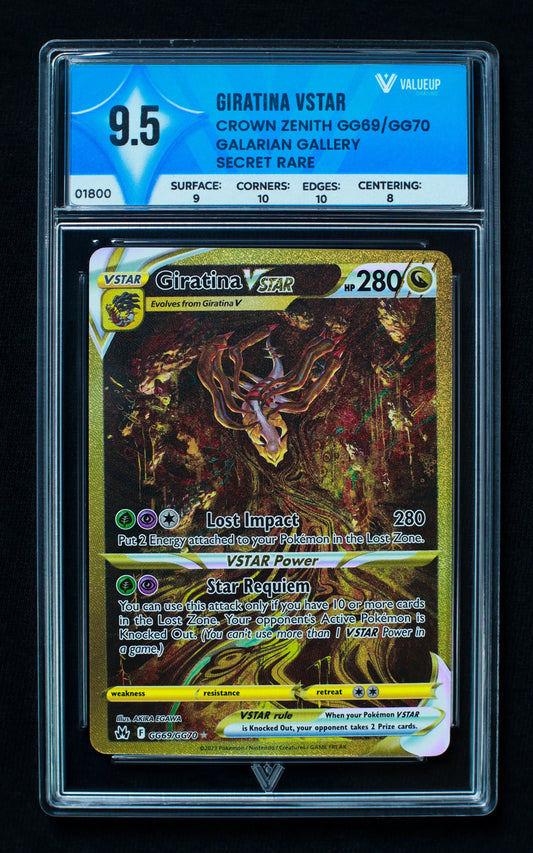 01800 GIRATINA VSTAR Grading Card