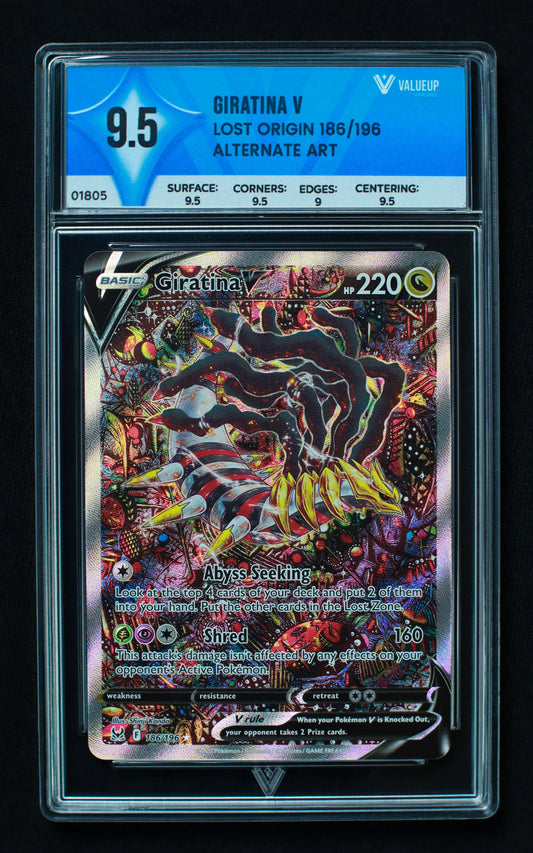 01805 GIRATINA V Grading Card