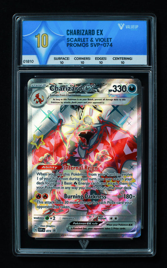 01810 CHARIZARD EX Grading Card