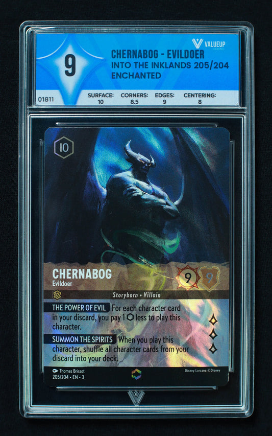 01811 CHERNABOG - EVILDOER Grading Card