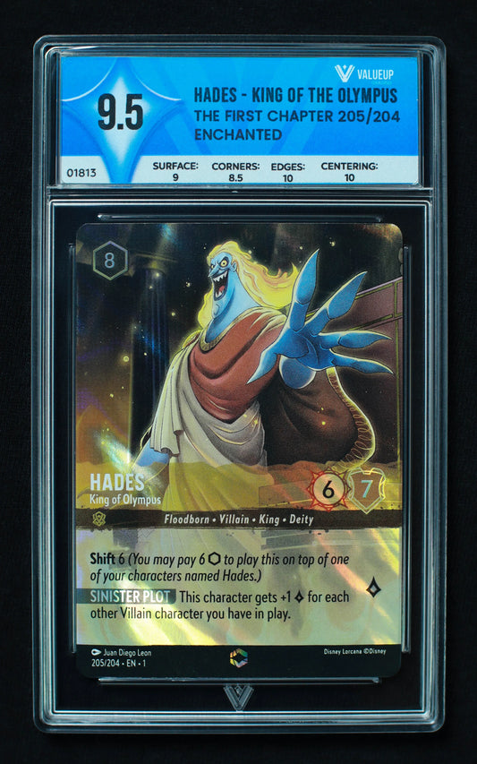 01813 HADES - KING OF THE OLYMPUS Grading Card
