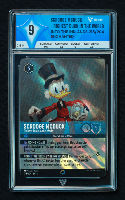 01814 SCROOGE MCDUCK - RICHEST DUCK IN THE WORLD