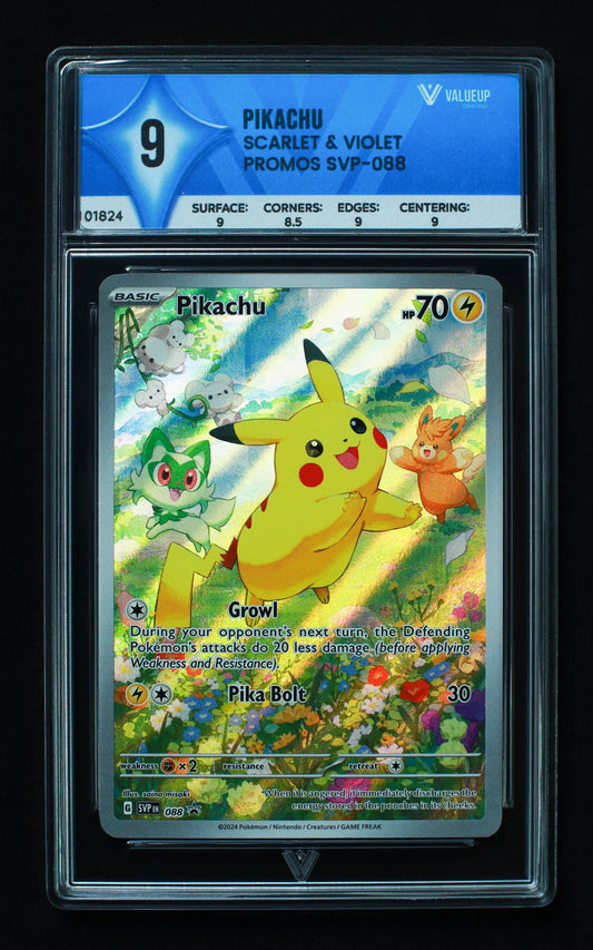 01824 PIKACHU Grading Card