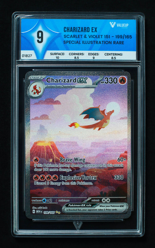 01827 CHARIZARD EX Grading Card