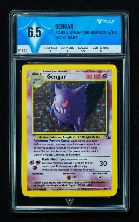 01835 GENGAR Grading Card