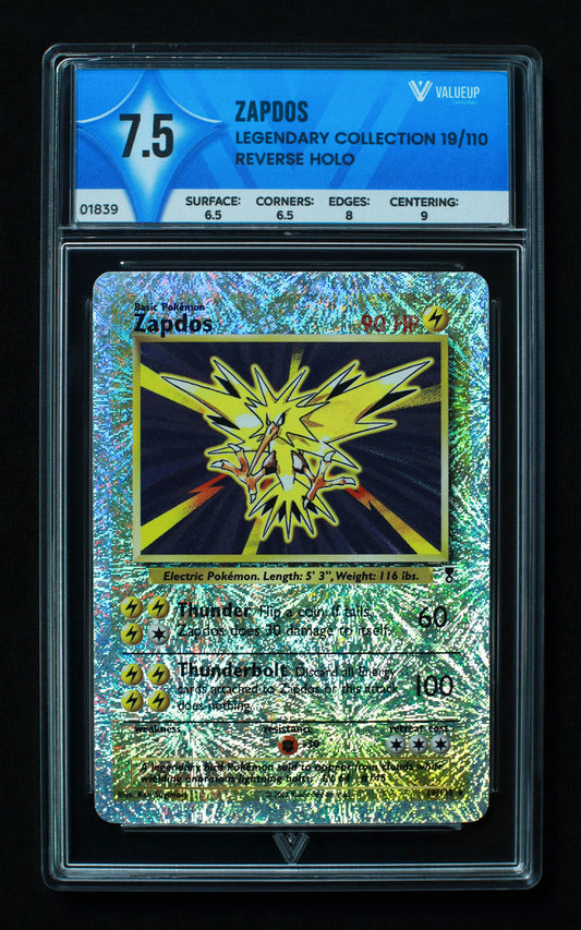 01839 ZAPDOS Grading Card