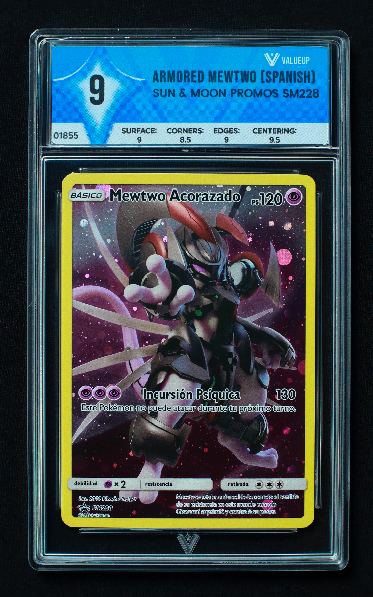 01855 ARMORED MEWTWO (SPANISH)