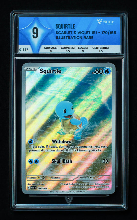 01857 SQUIRTLE Grading Card