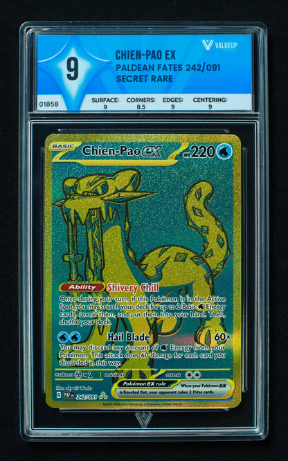 01858 CHIEN-PAO EX Grading Card