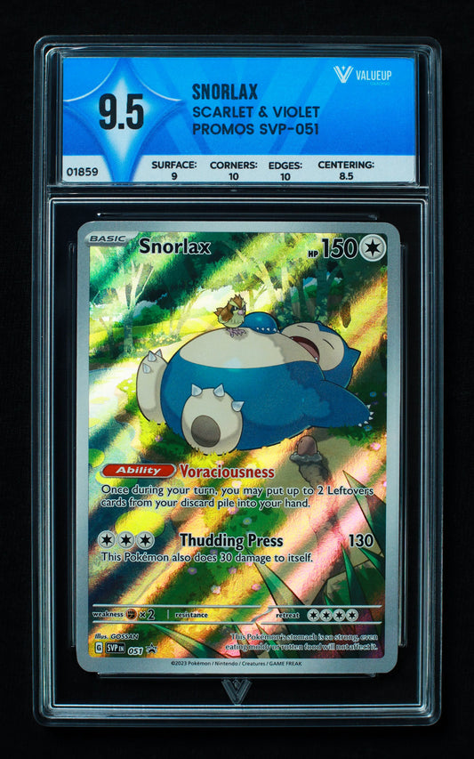 01859 SNORLAX Grading Card