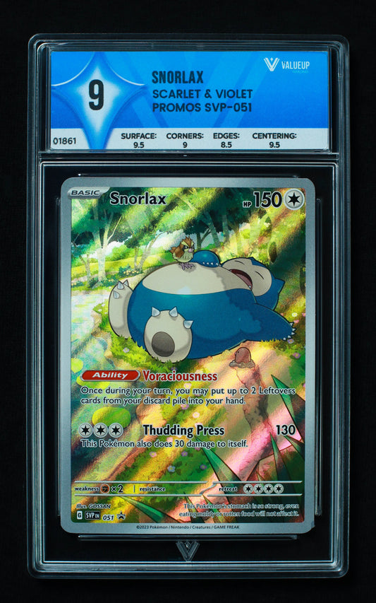 01861 SNORLAX Grading Card