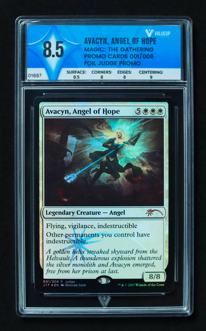 01887 AVACYN, ANGEL OF HOPE Grading Card