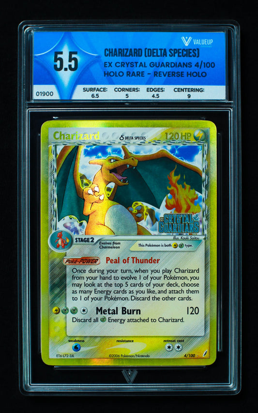 01900 CHARIZARD (DELTA SPECIES) Grading Card