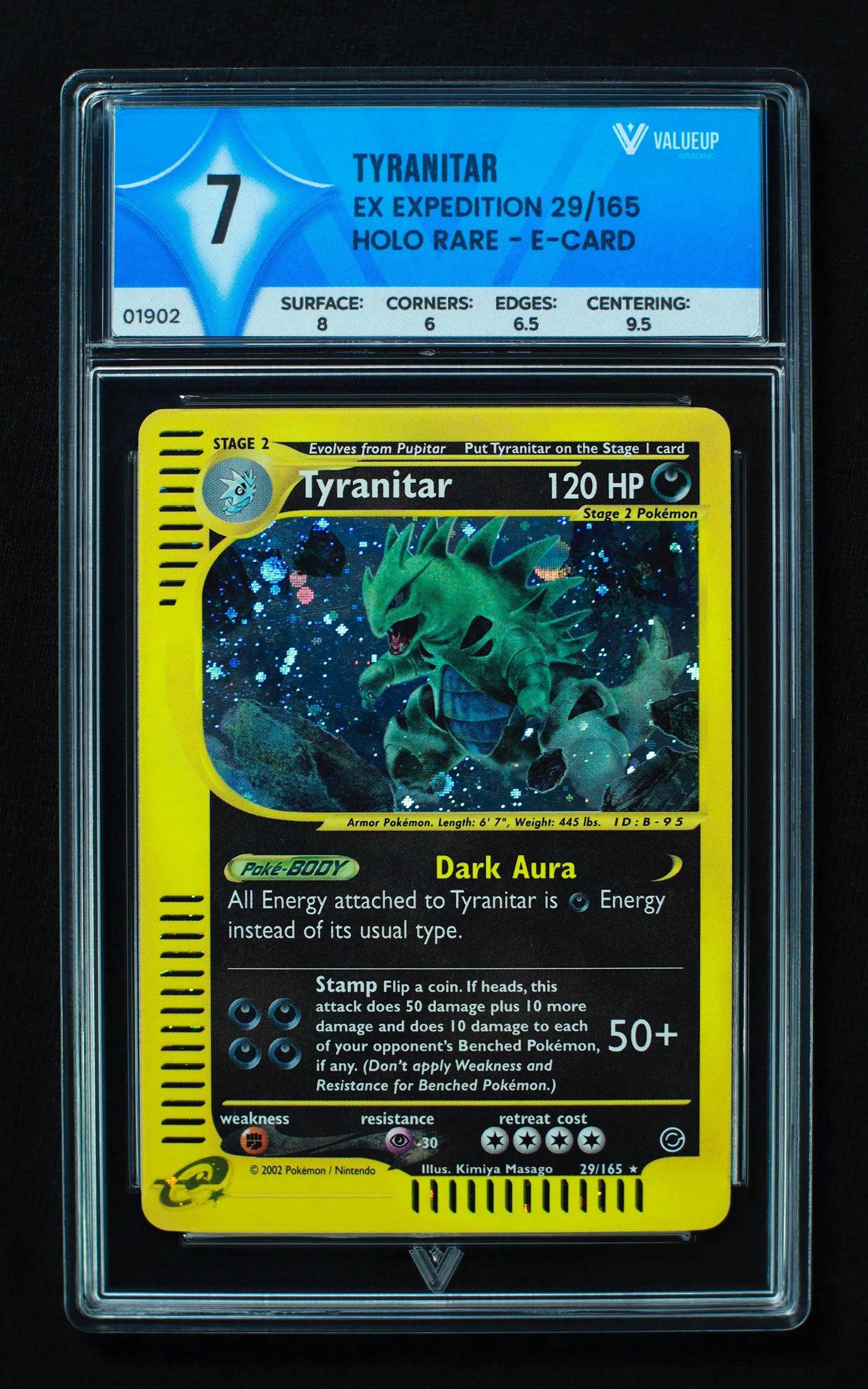 01902 TYRANITAR Grading Card
