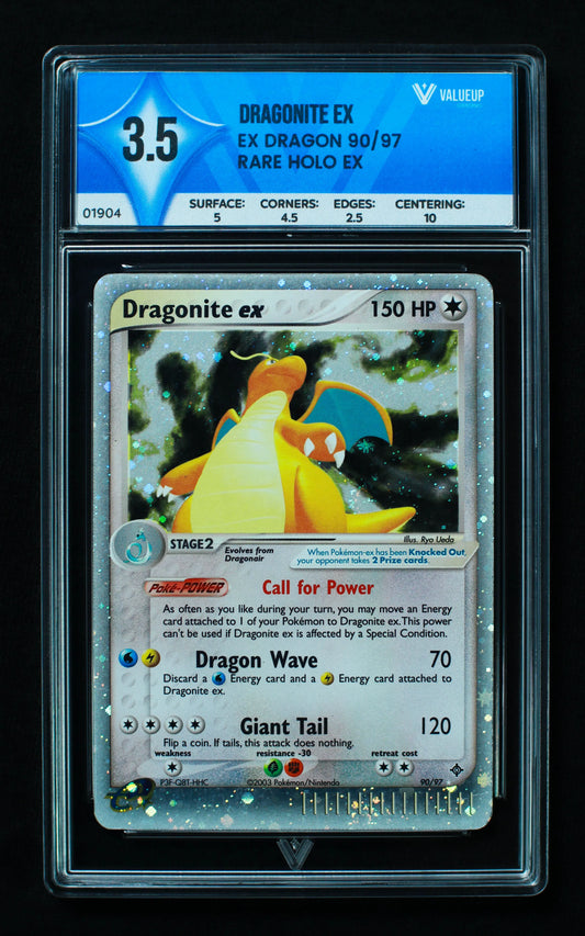 01904 DRAGONITE EX Grading Card