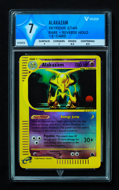 01905 ALAKAZAM Grading Card