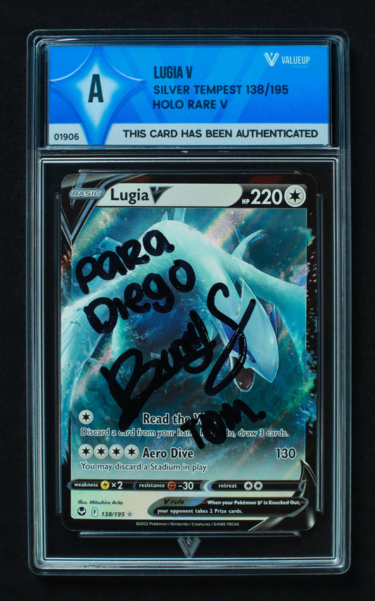 01906 LUGIA V Grading Card