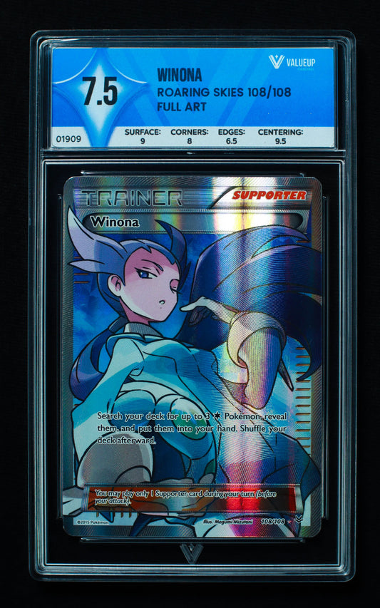 01909 WINONA Grading Card