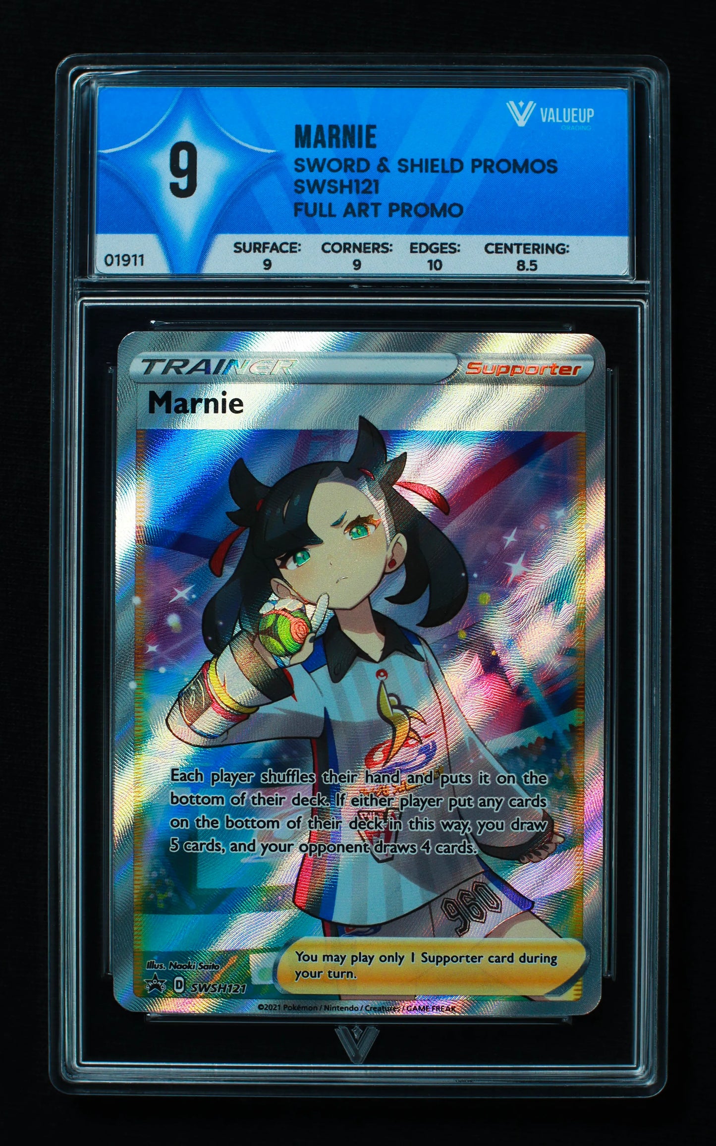 01911 MARNIE Grading Card