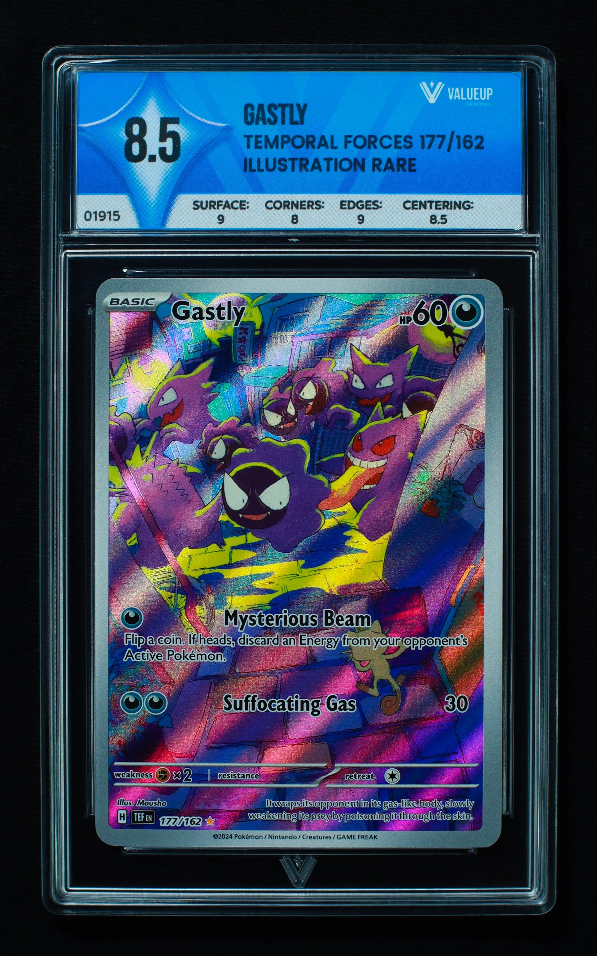 01915 GASTLY Grading Card