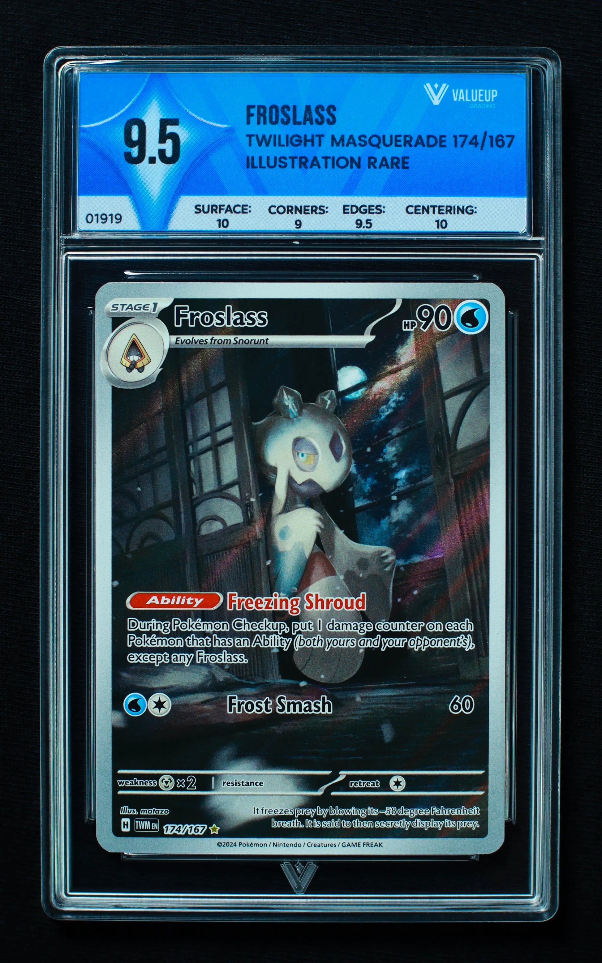 01919 FROSLASS Grading Card