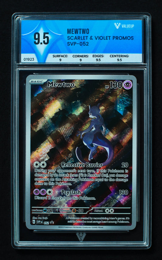 01923 MEWTWO Grading Card
