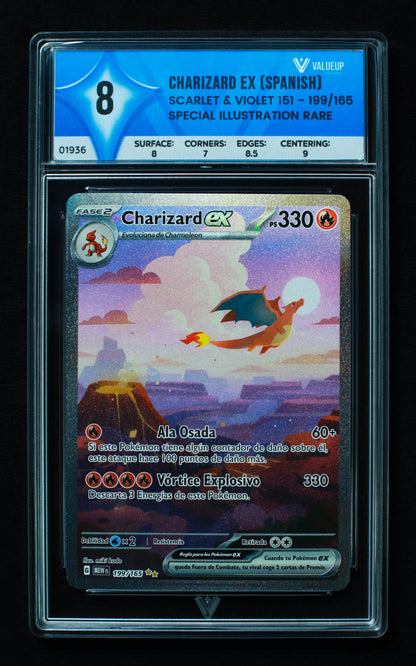 01936 CHARIZARD EX (SPANISH) Grading Card