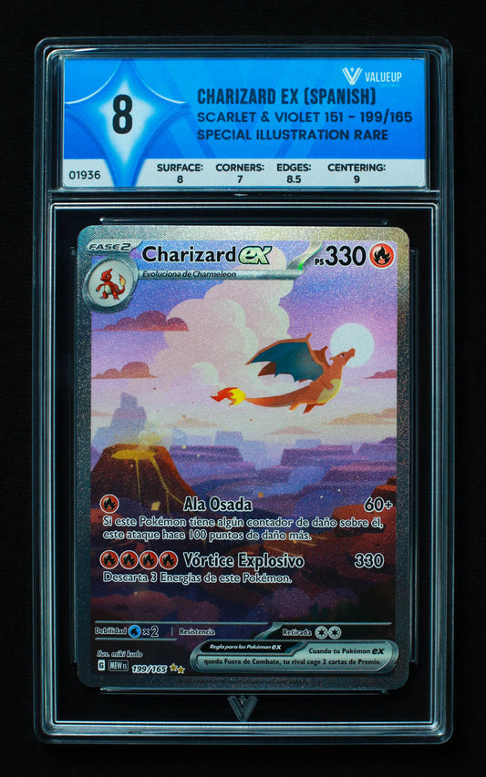 01936 CHARIZARD EX (SPANISH) Grading Card