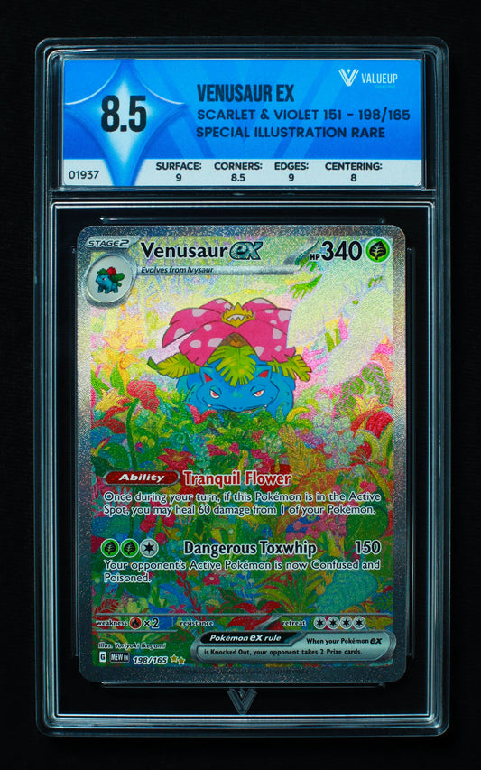 01937 VENUSAUR EX Grading Card