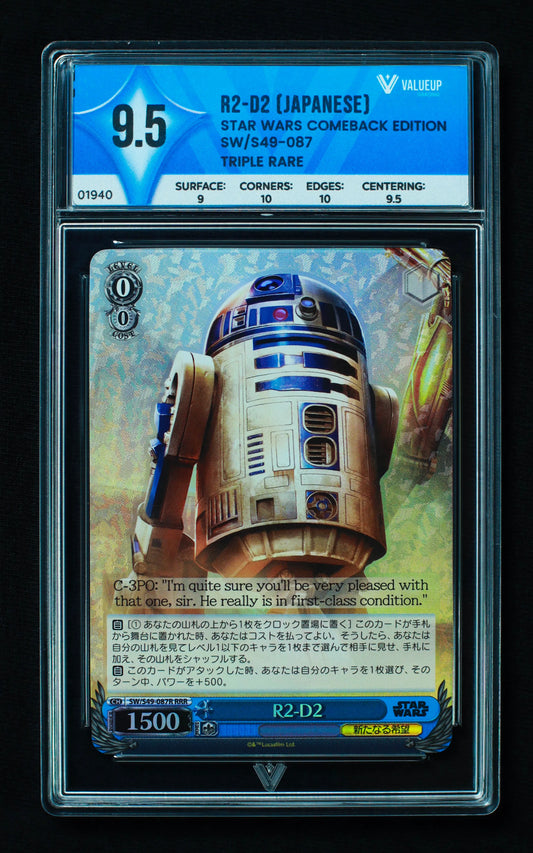 01940 R2-D2 (JAPANESE) Grading Card